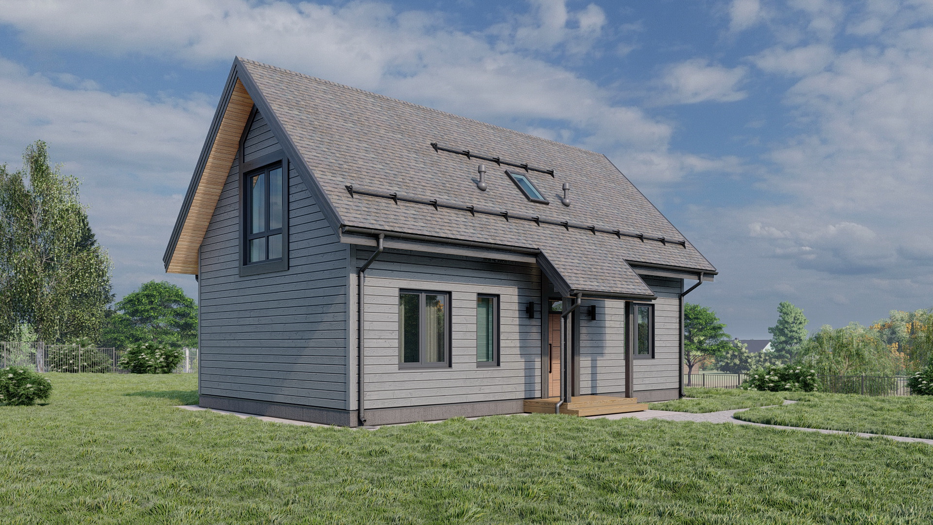 Дом каркасный "Данвил"