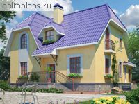 Проект дома H-162-1P