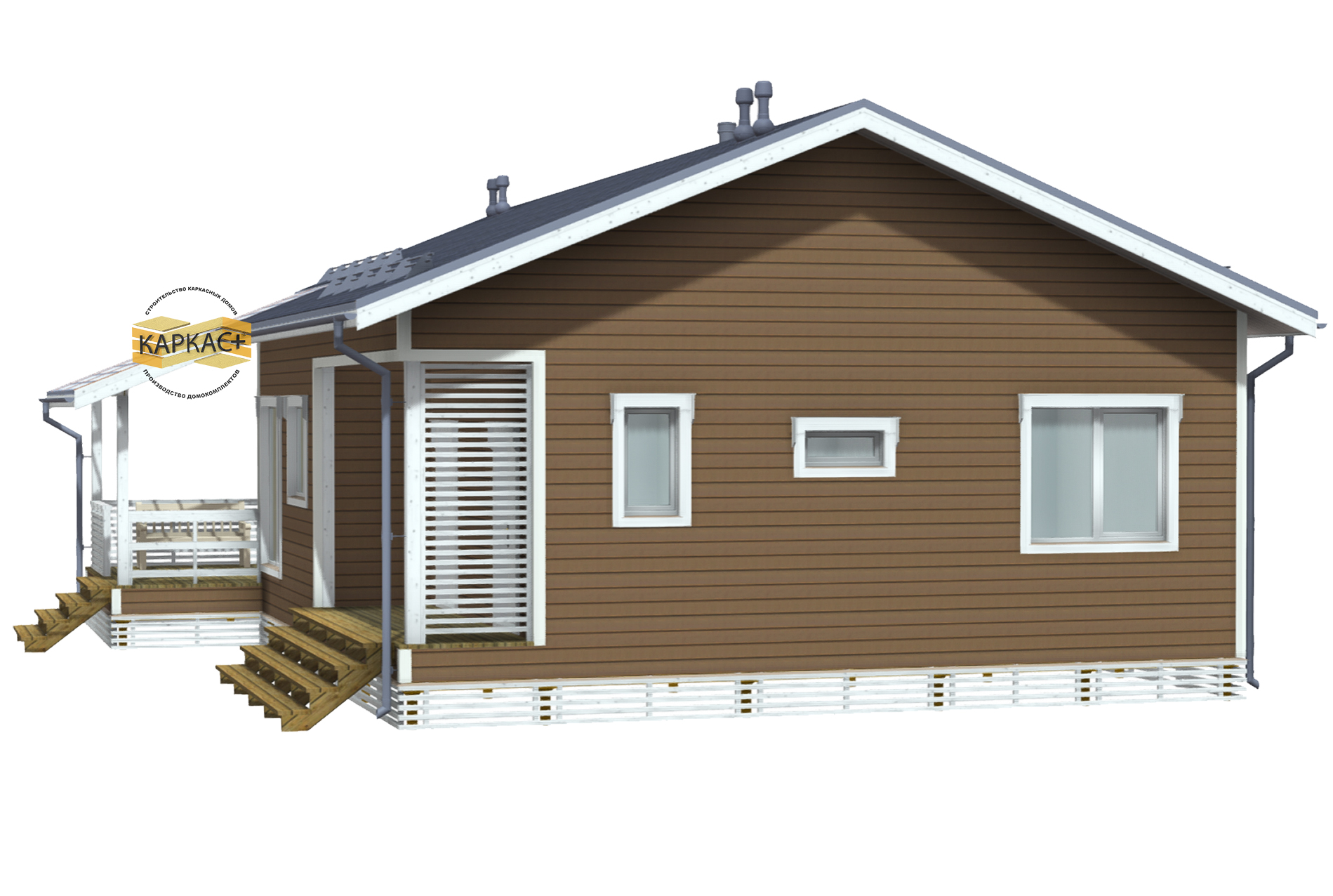 Проект каркасного дома КП-116