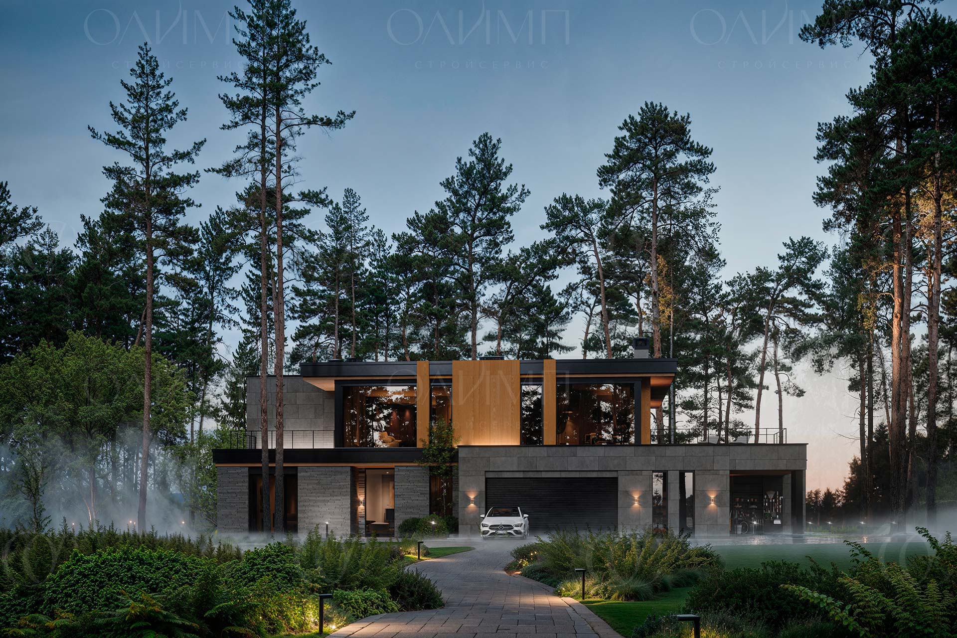 Двухэтажный дом «Остин»