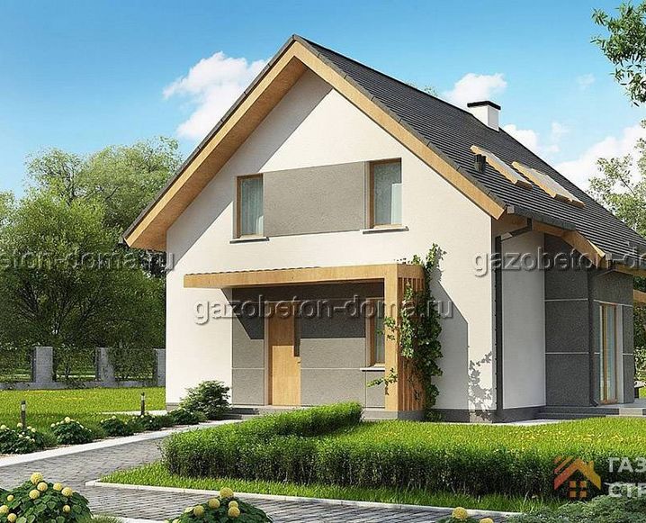 Дом из газобетона Проект ГБ-189