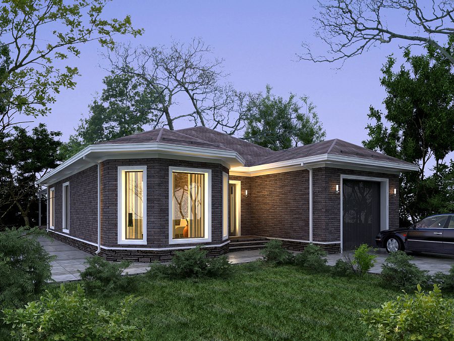 Дом по проекту «Вердер» - Золотое Сечение