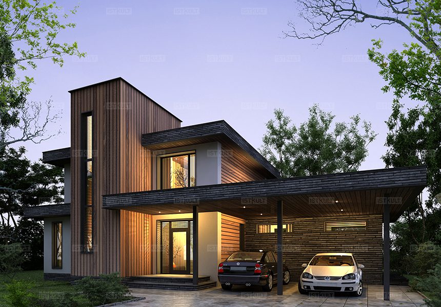 Дом по проекту «Дармштадт» - Золотое Сечение