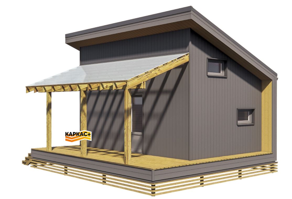 Проект каркасного дома КП-02092020