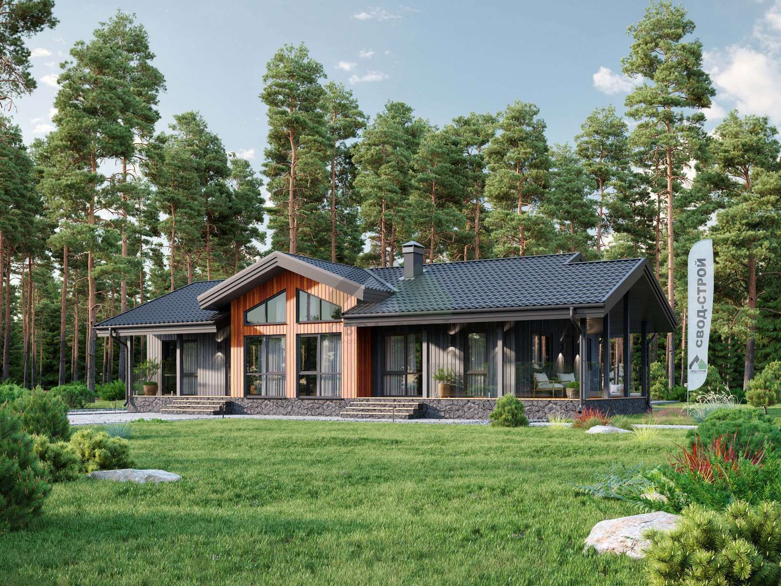 Кирпичный дом С-183 К «Арми»