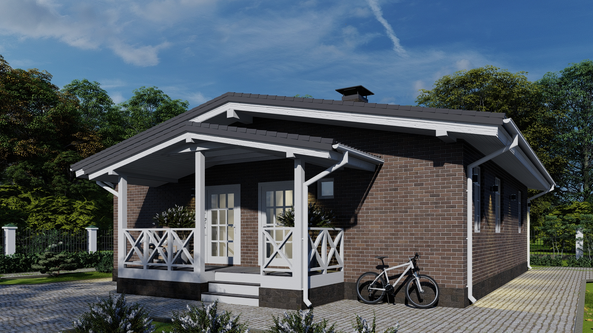 Дом по проекту «ЗС 140-14» - Золотое Сечение