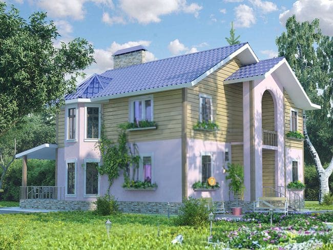 Проект дома A-208-1P