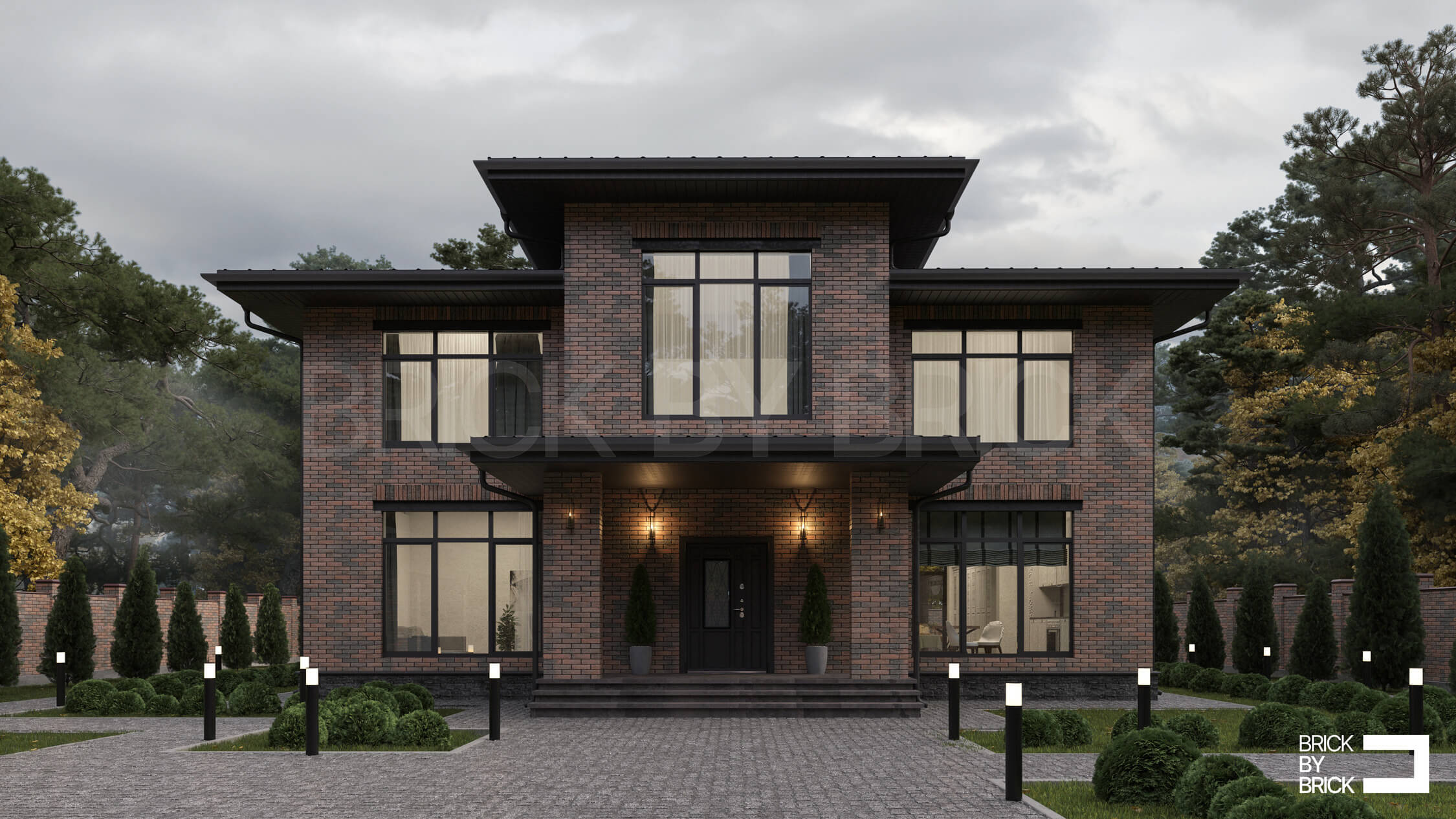 Дом Троицкое из газобетона: заказать в Москве по низкой цене