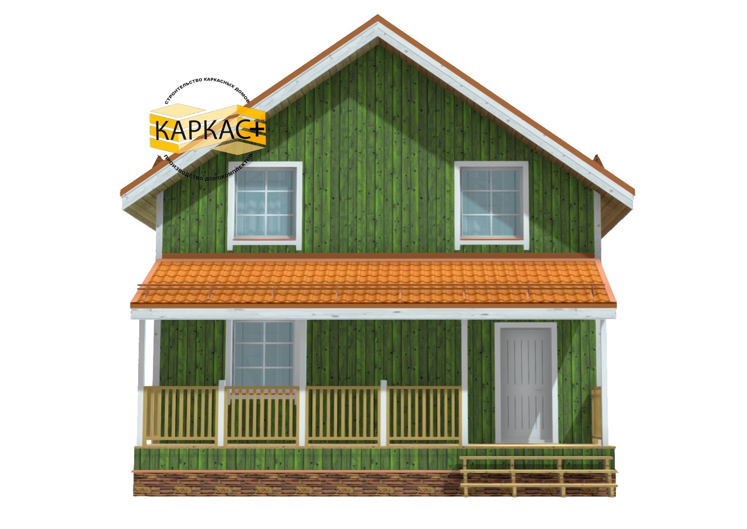 Проект каркасного дома КП-89