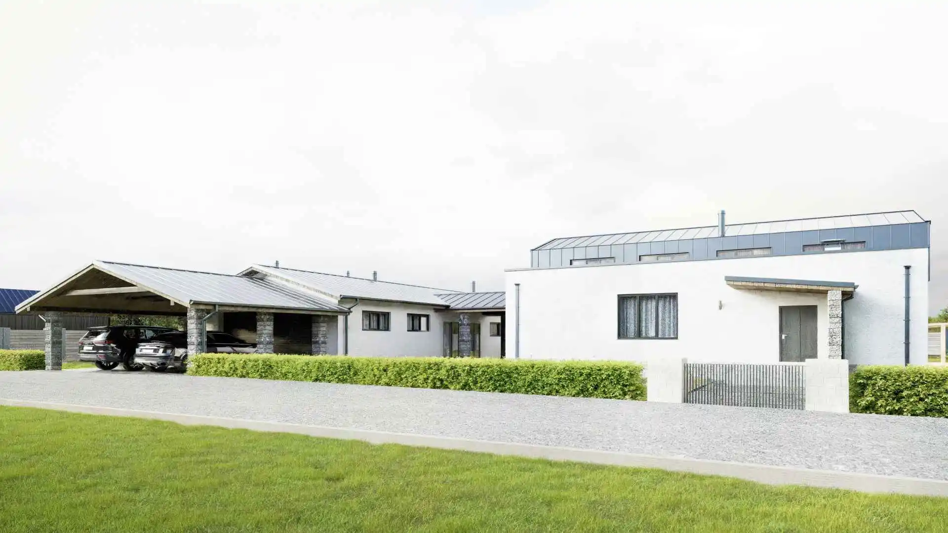 Дом по проекту «ЗС 607-21» - Золотое Сечение