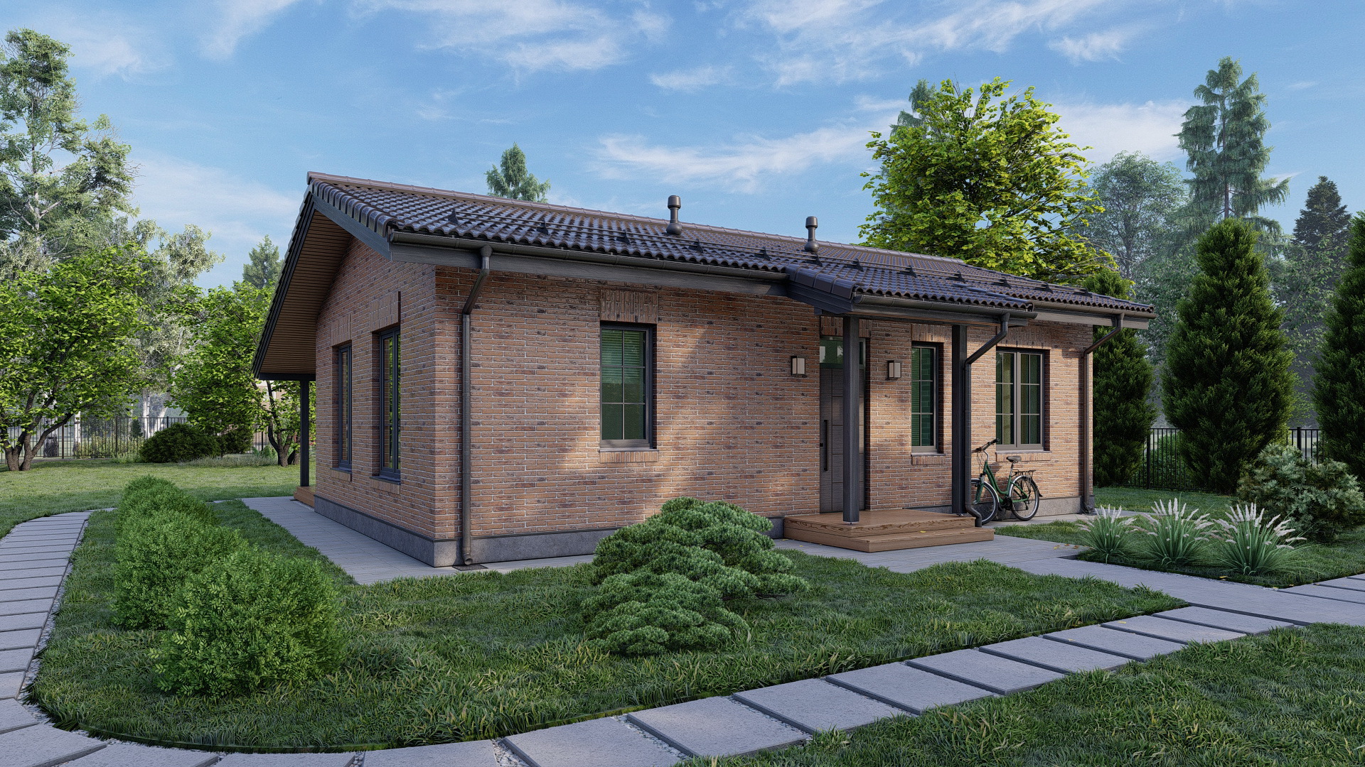 Дом из газобетона "Мелвил - 2"