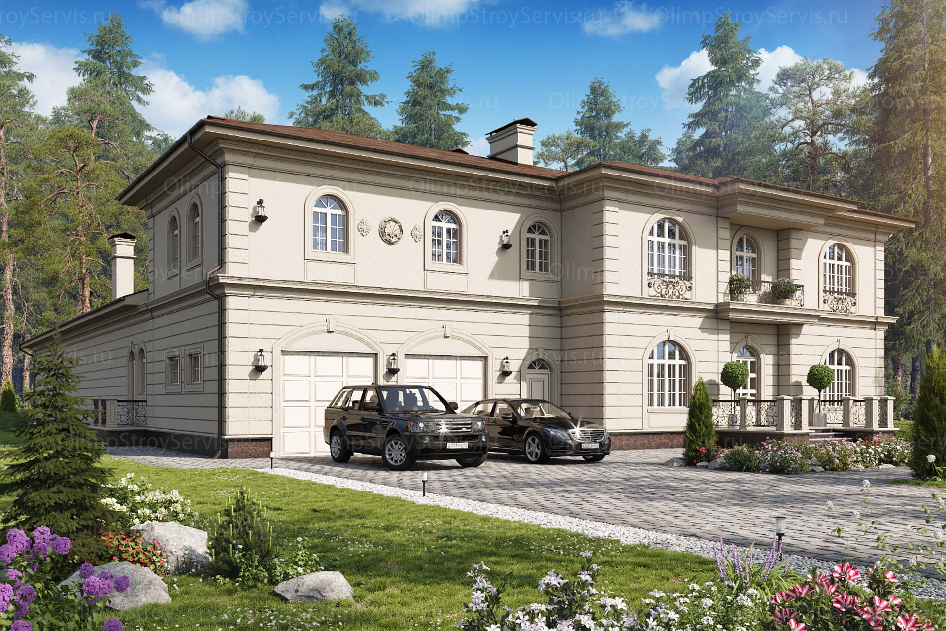 Большой дом с бассейном «Принстон»