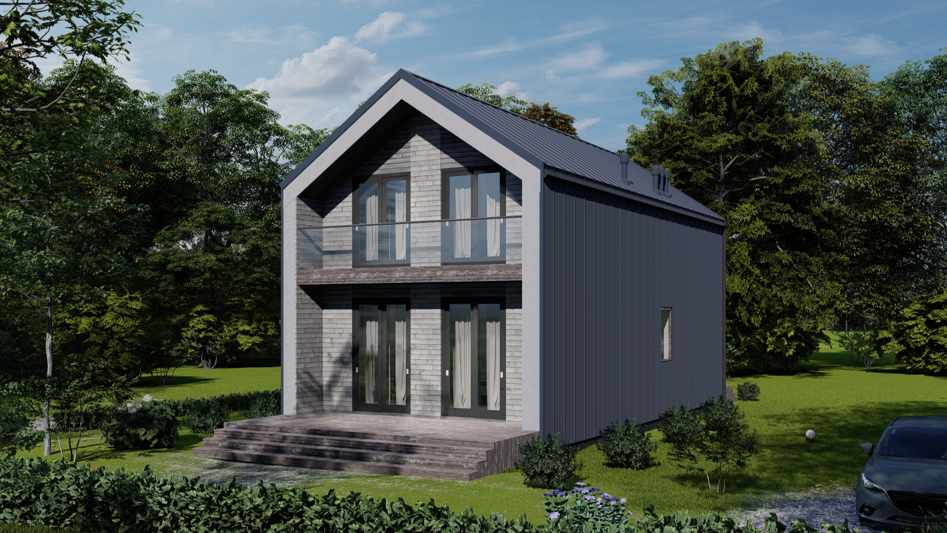 Дом по проекту «ЗС 968-22» - Золотое Сечение