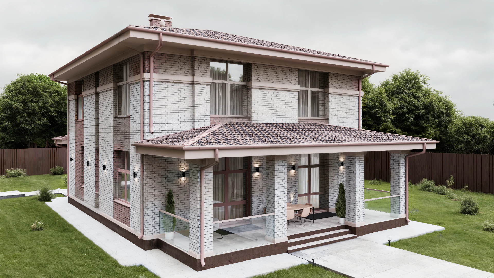 Дом по проекту «ЗС 507-22» - Золотое Сечение