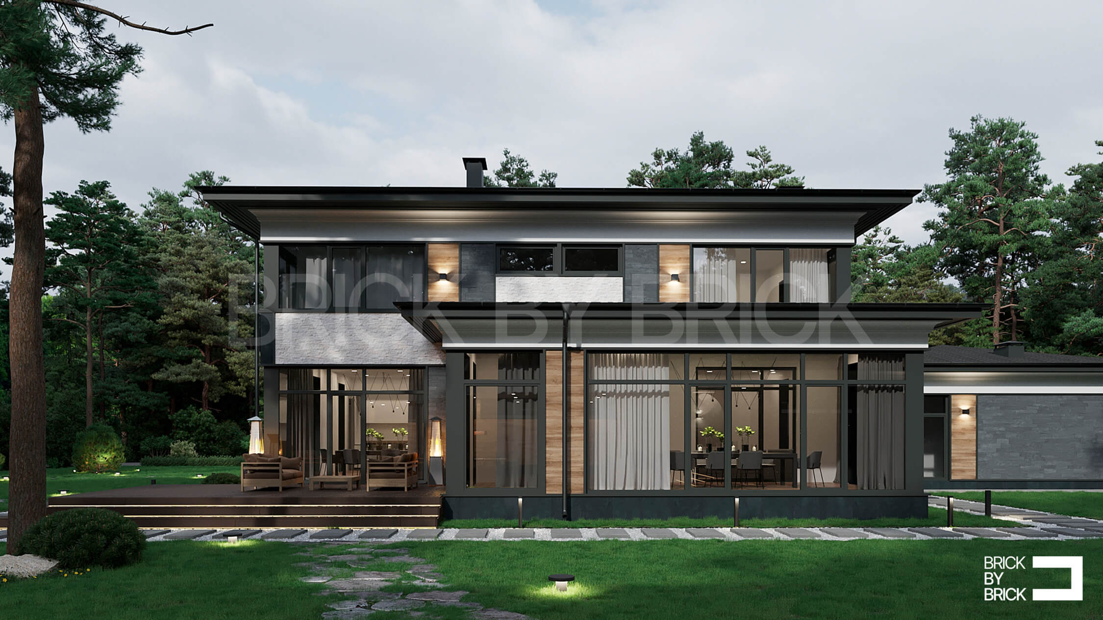 Дом Чулпаново из газобетона: заказать в Москве по низкой цене