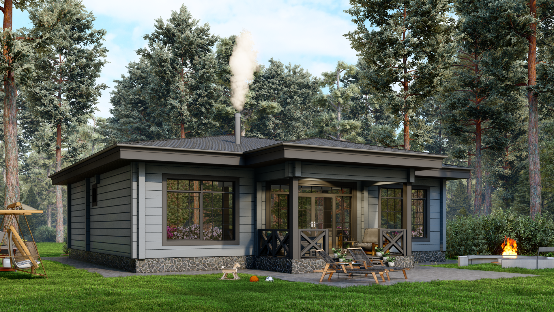 Проект дома «Кубинка» | ЭкоТех