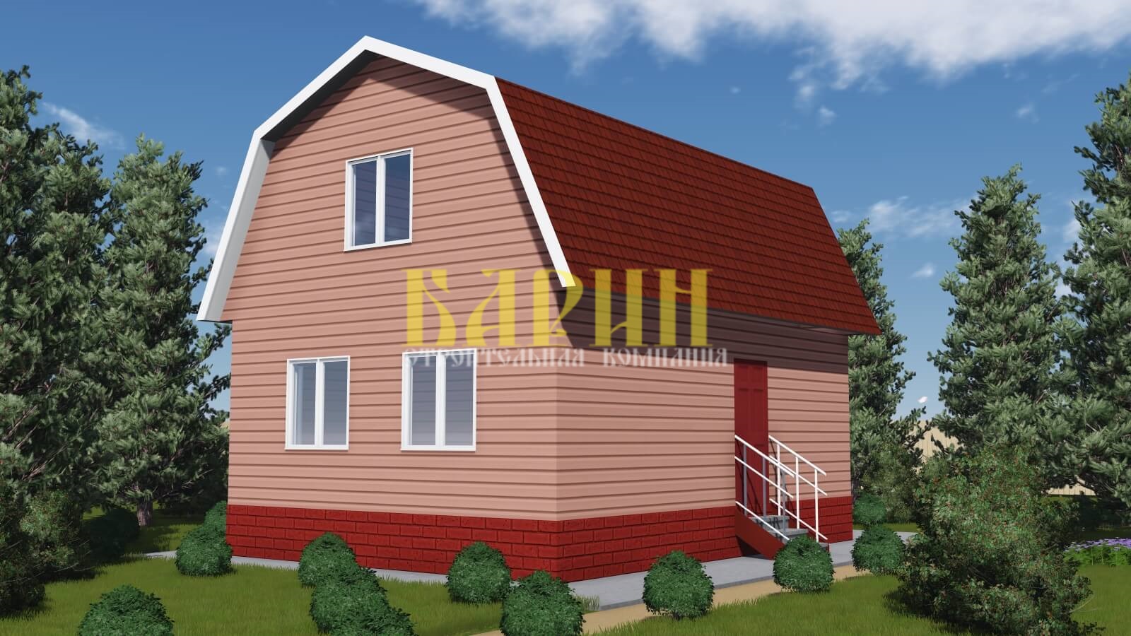 ПД - 96 - Строительство домов из Каркаса, СИП, Бруса под ключ