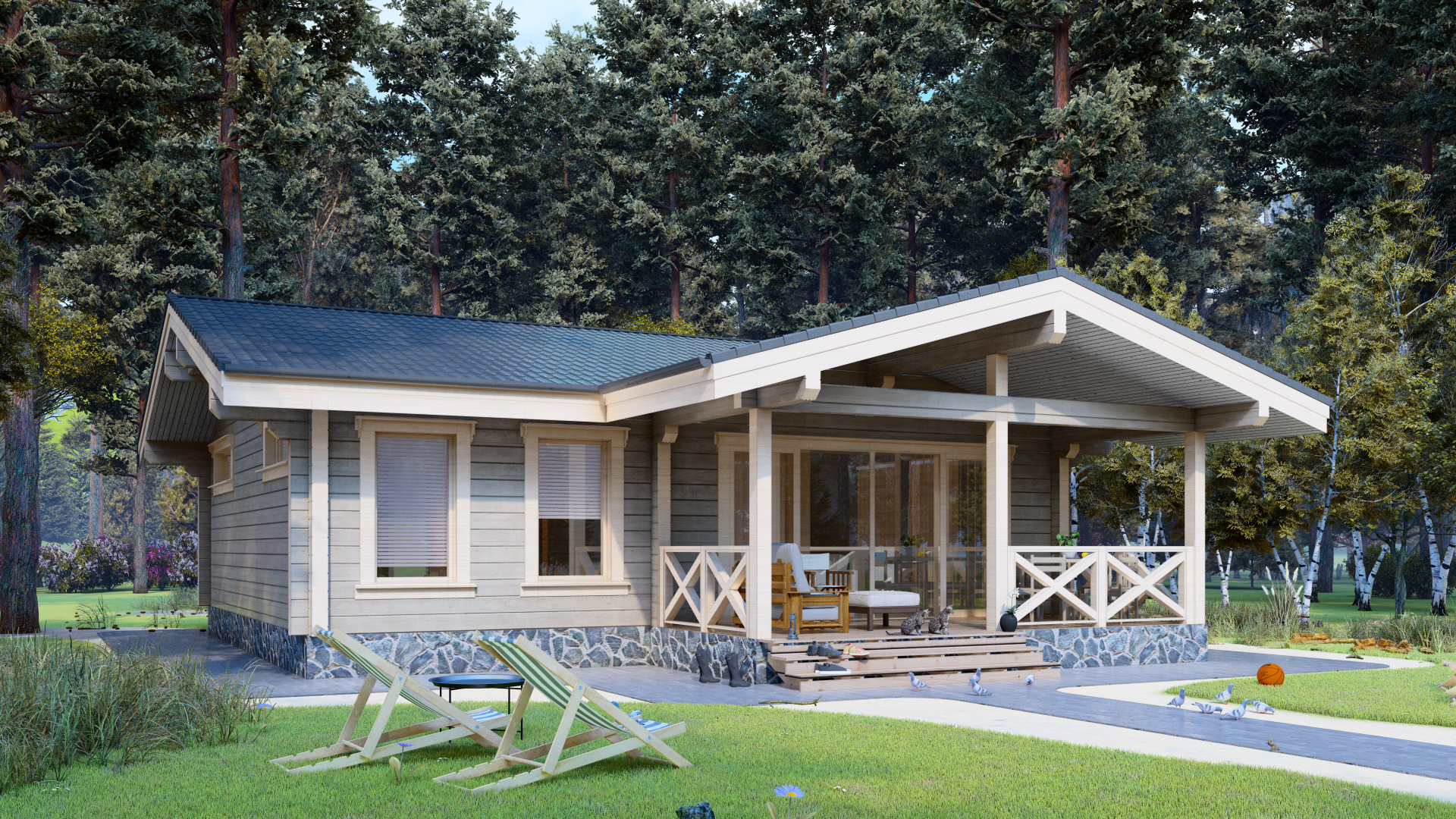 Проект дома «Первомайск» | ЭкоТех