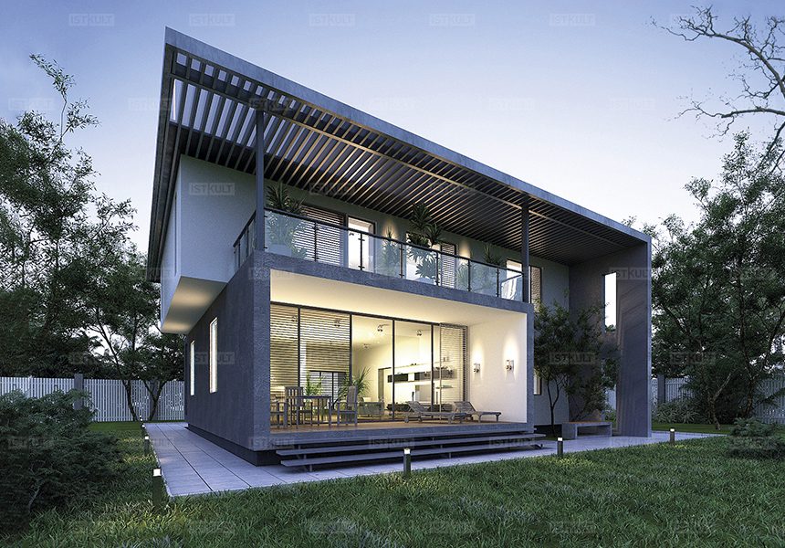 Дом по проекту «Штутгарт» - Золотое Сечение