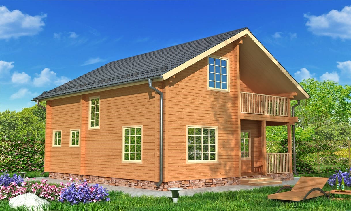 Двухэтажный дом 5 спален №356