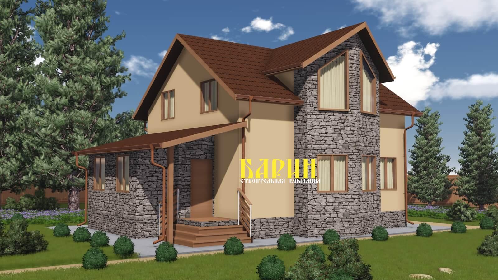 ПД - 159 - Строительство домов из Каркаса, СИП, Бруса под ключ