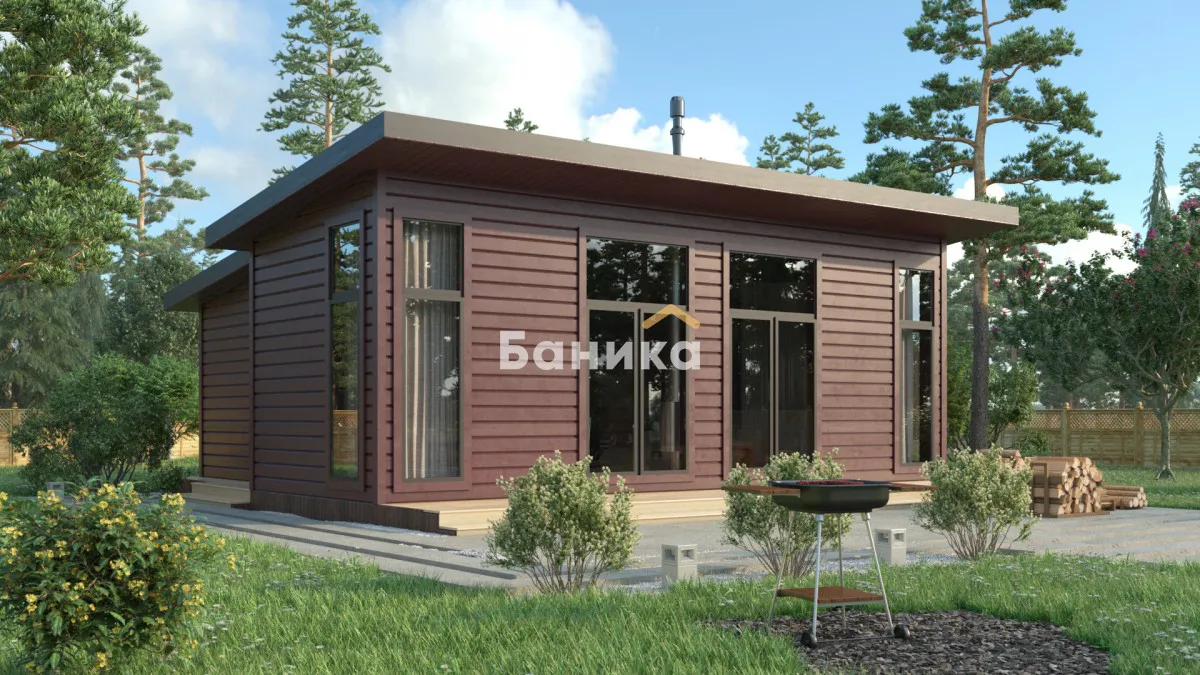 Каркасный дом «Зеленогорск