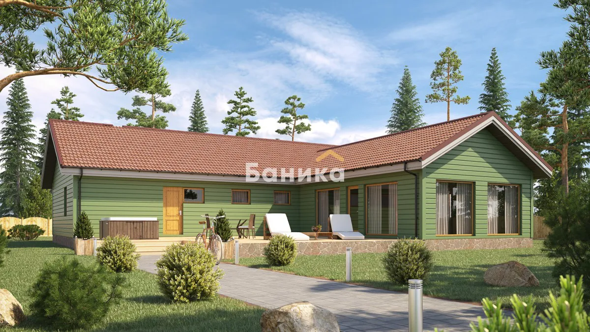 Каркасный дом «Рощино