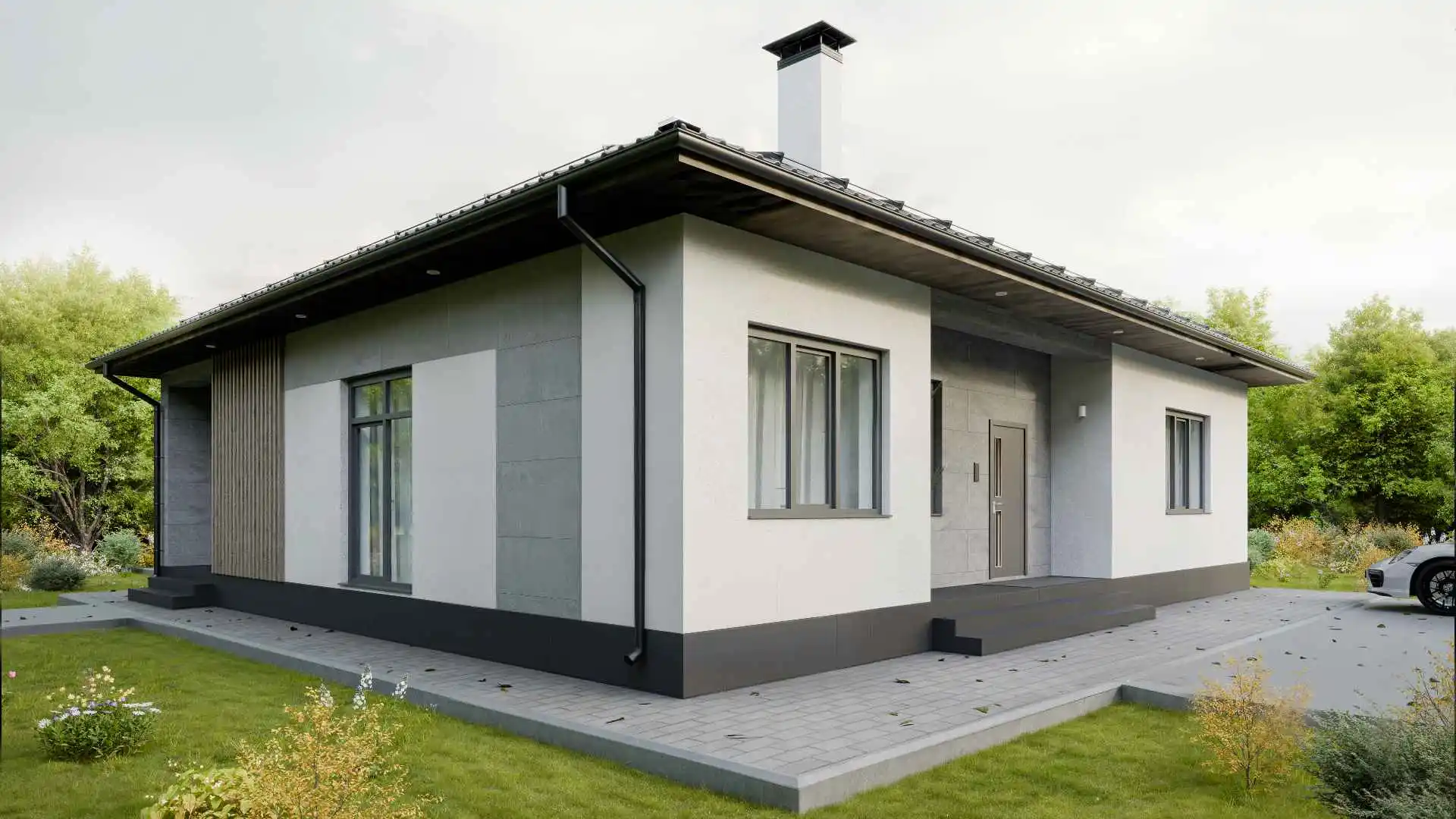 Дом по проекту «ЗС 795-20» - Золотое Сечение