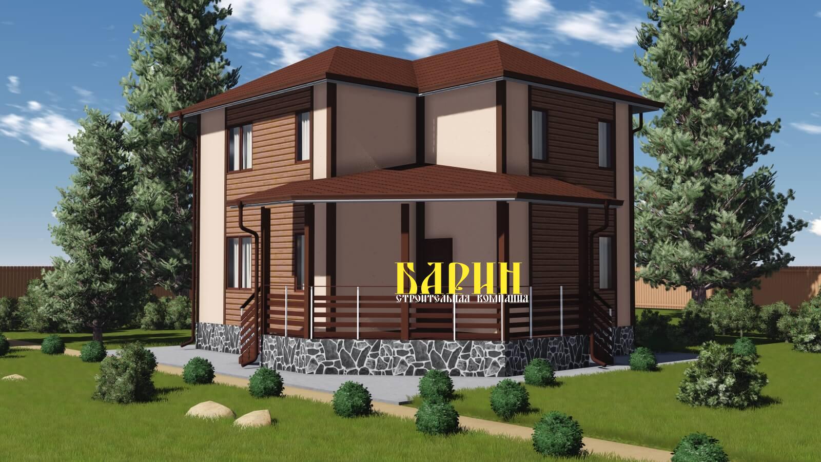 ПД - 129 - Строительство домов из Каркаса, СИП, Бруса под ключ