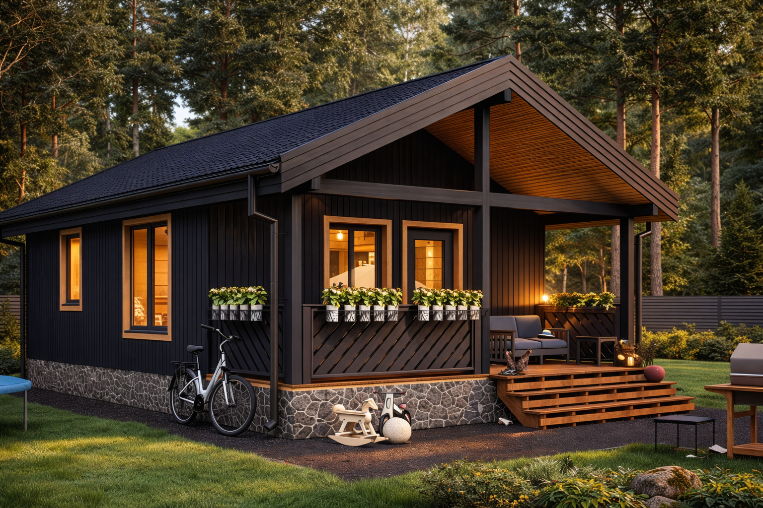 Проект дома «Фиалка» | ЭкоТех