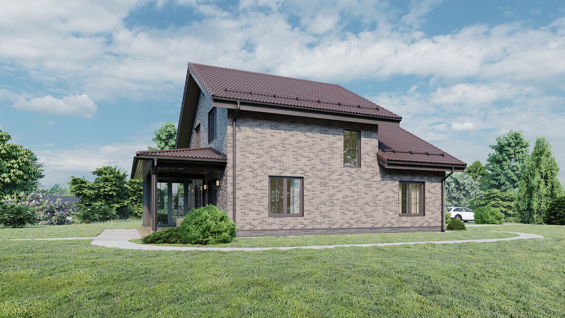 Дом из газобетона "Элкфорд"