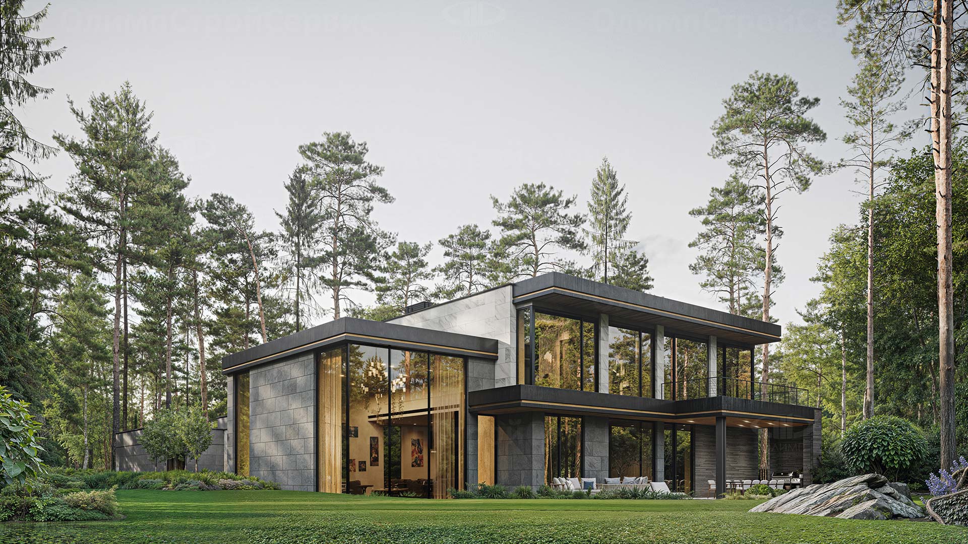 Проект дома «Woodland»