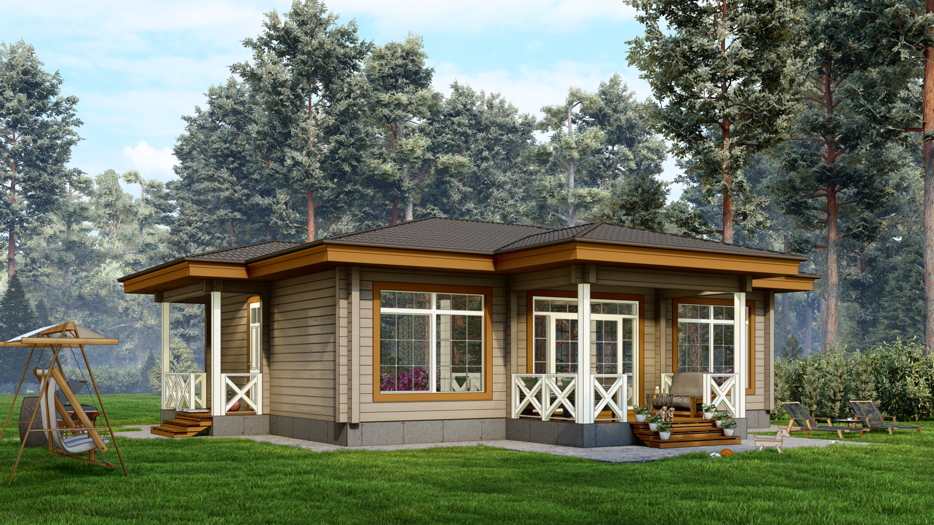 Проект дома «Красногорск» | ЭкоТех