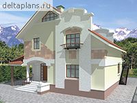 Проект дома V-196-1P