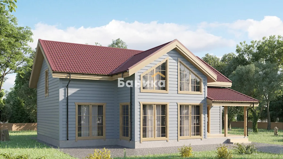 Каркасный дом «Солнечное