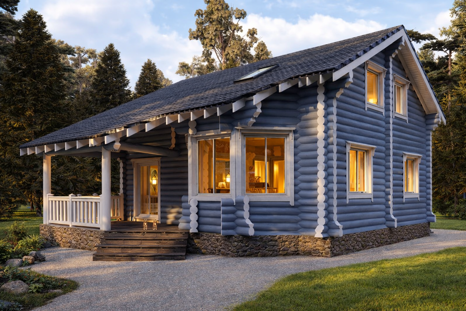 Проект дома «Белая дача» | ЭкоТех