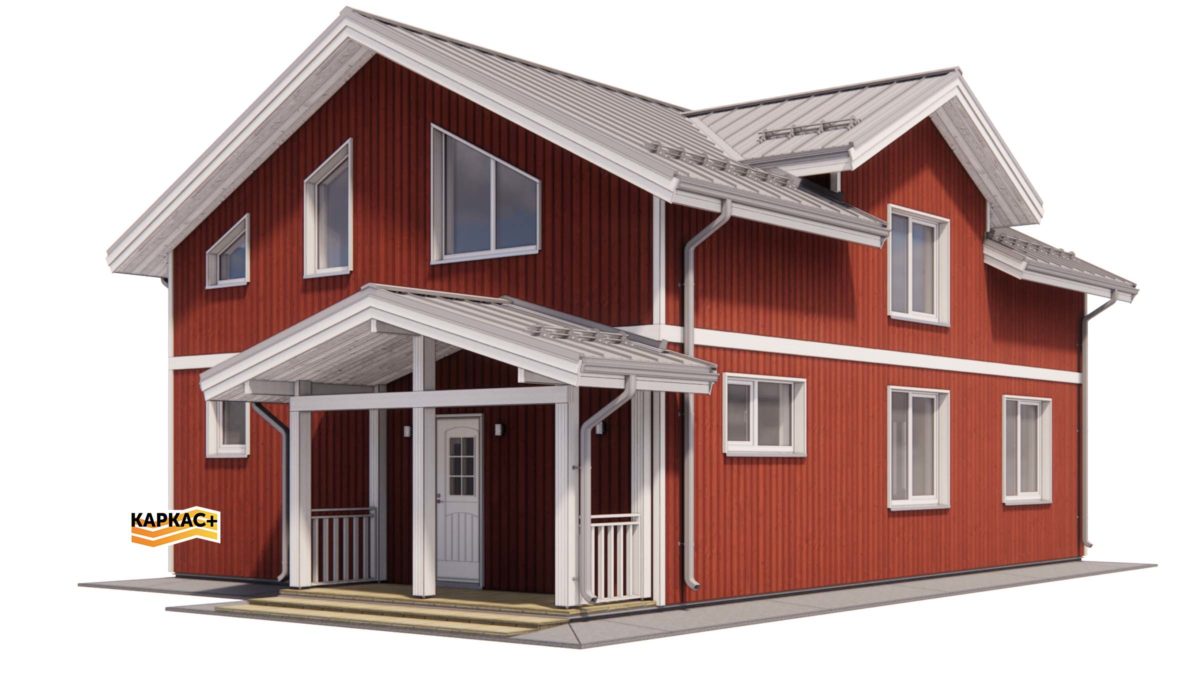 Проект каркасного дома КП-188