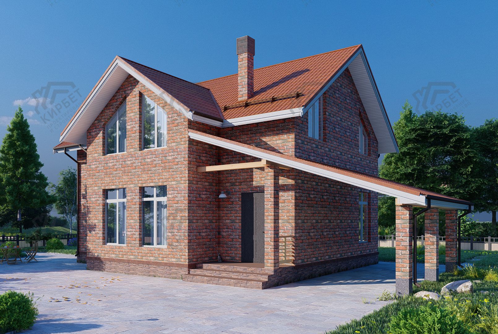 Проект дома из газоблоков 16х9 ГББ-162: цена 6855000 руб.