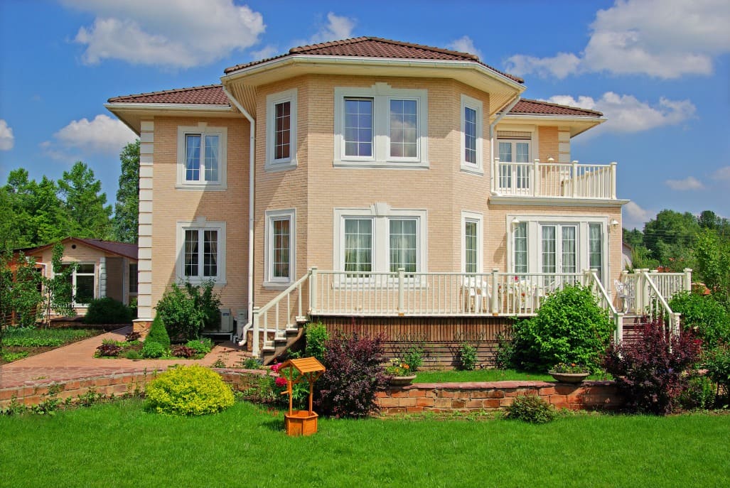 Проект двухэтажного каркасного дома Усадьба XXL под ключ от компании БАКО