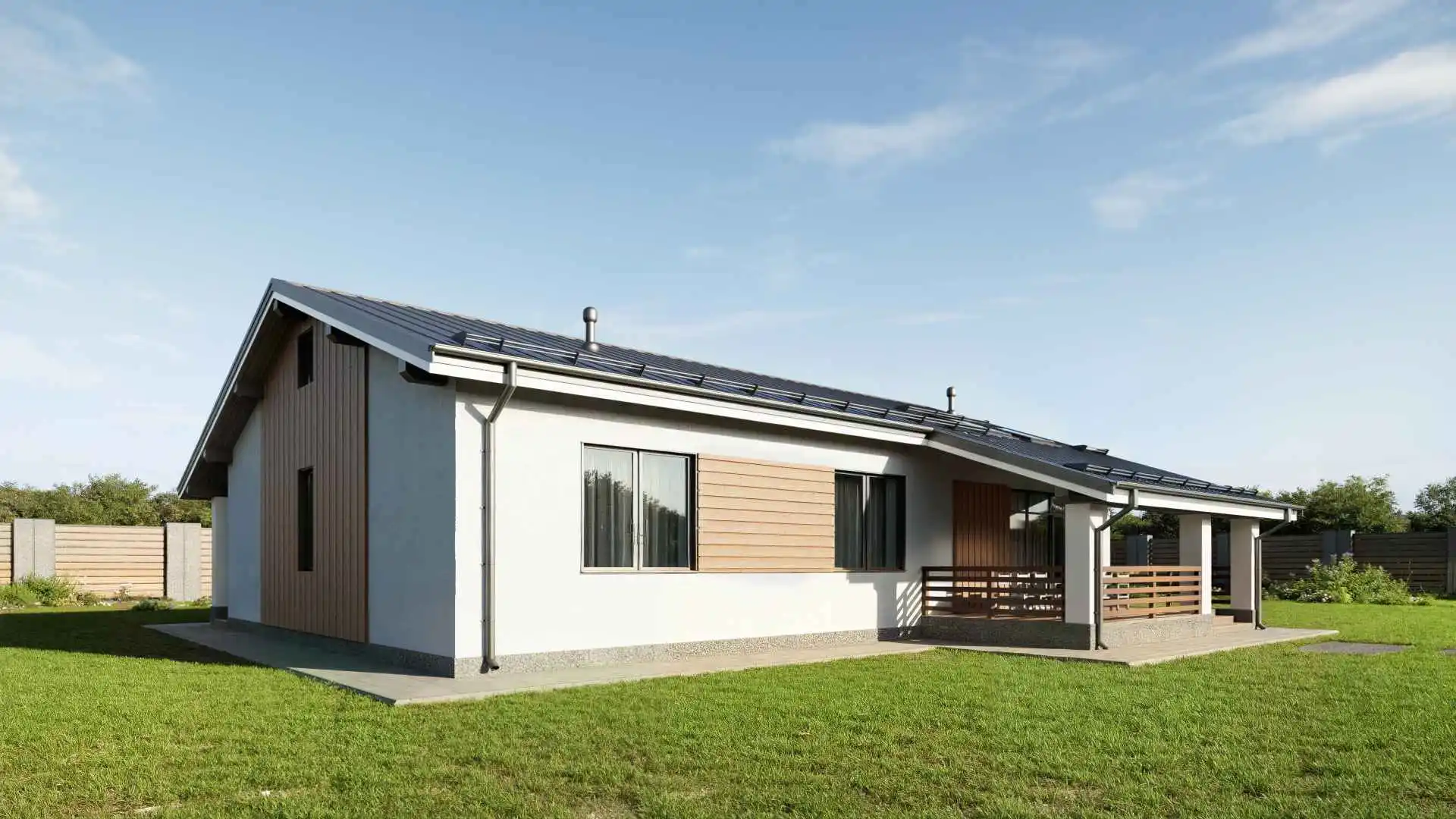 Дом по проекту «ЗС 238-24» - Золотое Сечение