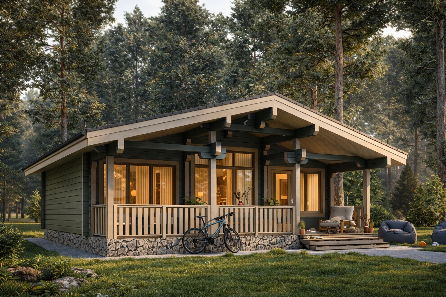 Проект дома "Троицк" под ключ | ЭкоТех