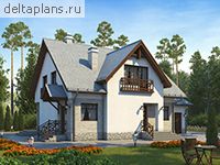 Проект дома M-209-1P