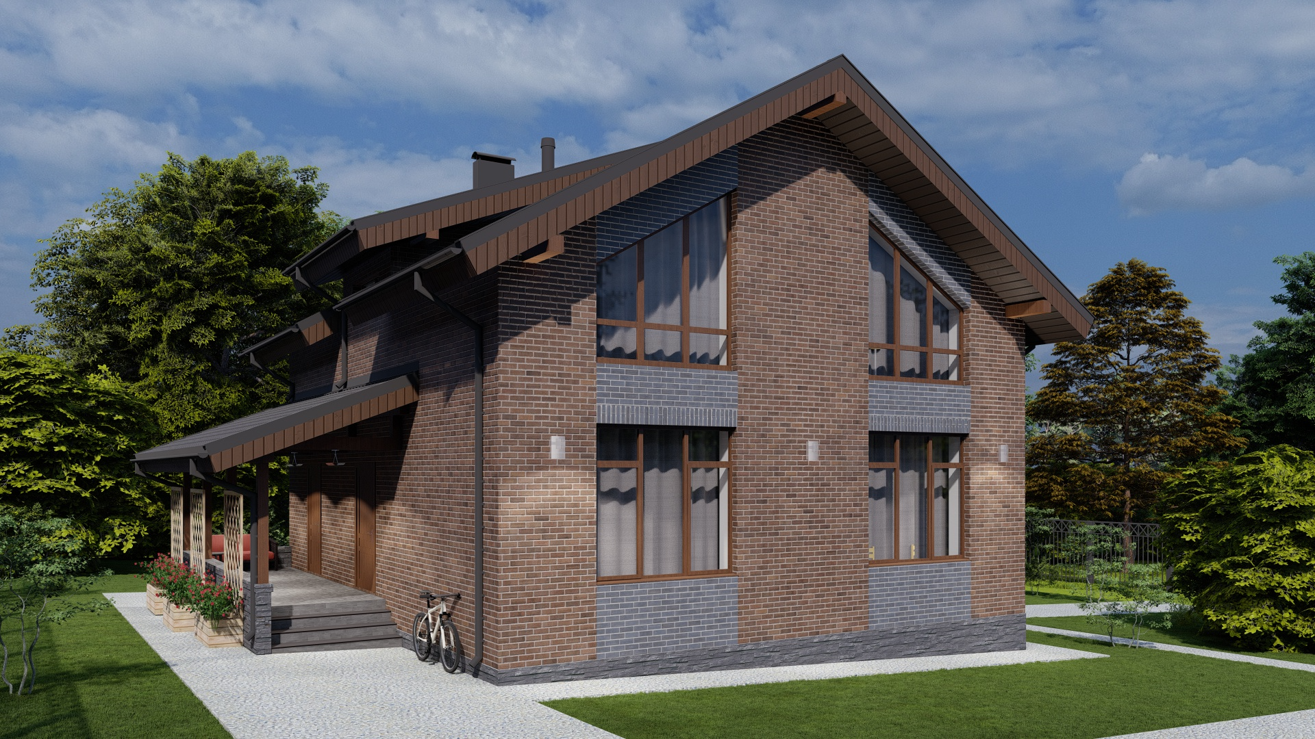 Дом по проекту «ЗС 921-21» - Золотое Сечение