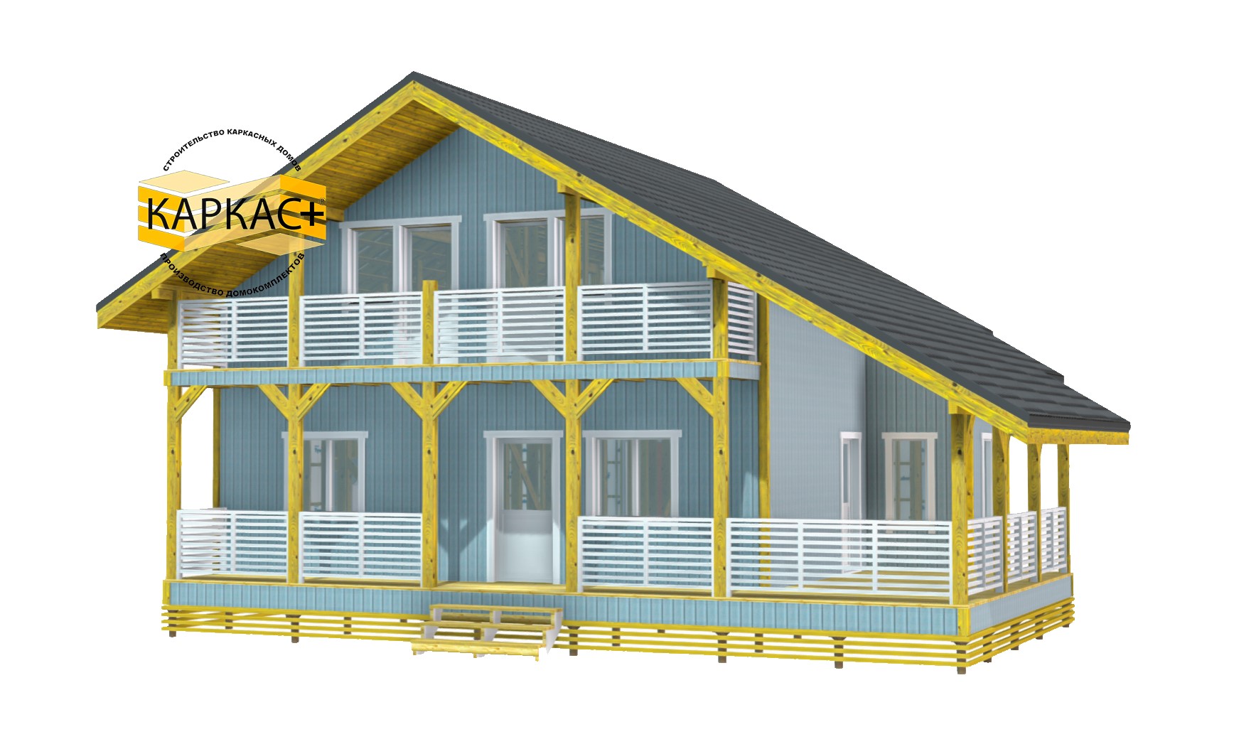 Проект каркасного дома КП-178