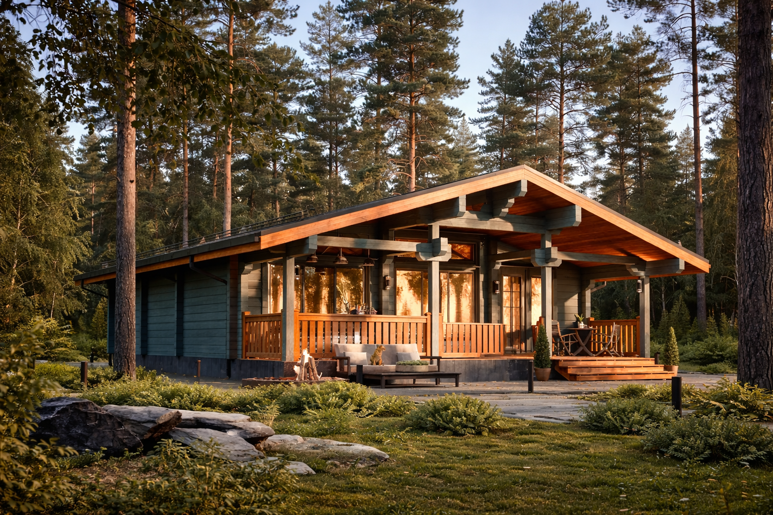 Проект дома «Очаково» | ЭкоТех