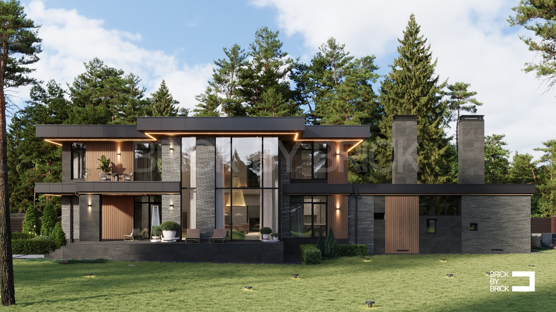 Дом Королёв из кирпича: заказать в Москве по низкой цене