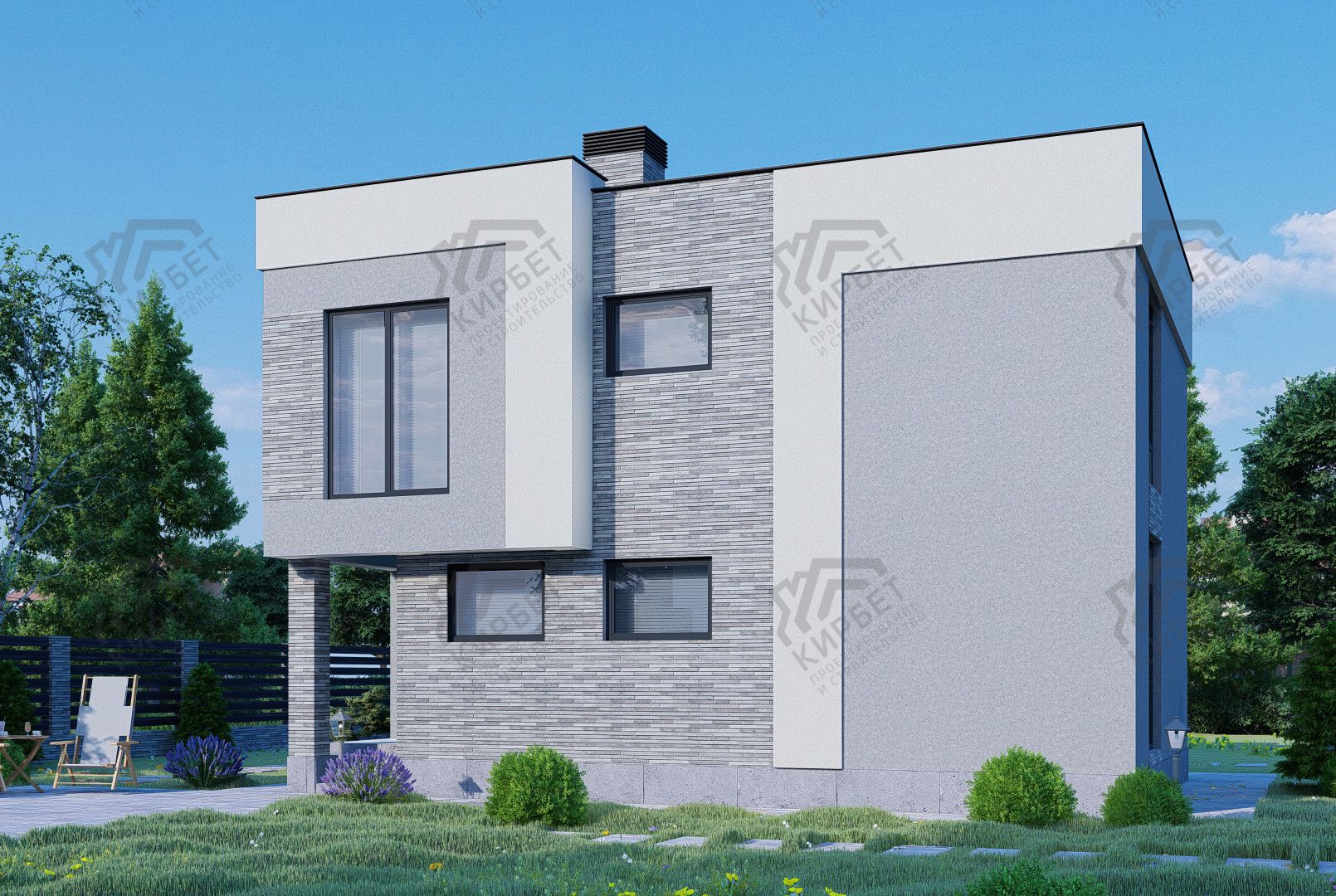 Проект дома из керамоблоков 11х9 ТКБ-143: цена 7664000 руб.