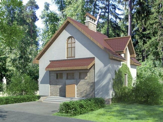 Проект дома D-117-1P