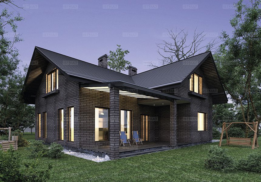 Дом по проекту «Бремен» - Золотое Сечение