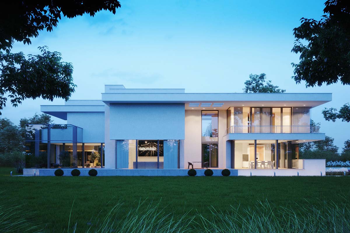 Двухэтажный дом с гаражом в подвале «Кейл»